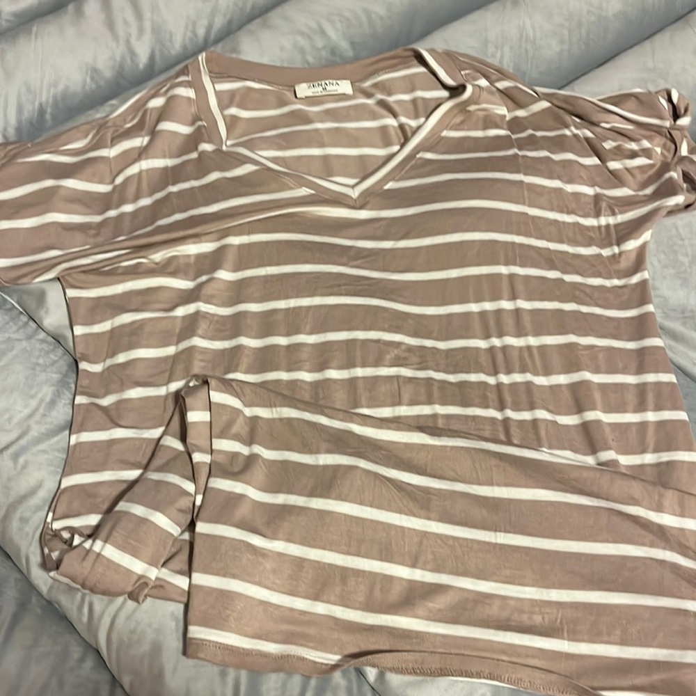 Light brown teeshirt dress